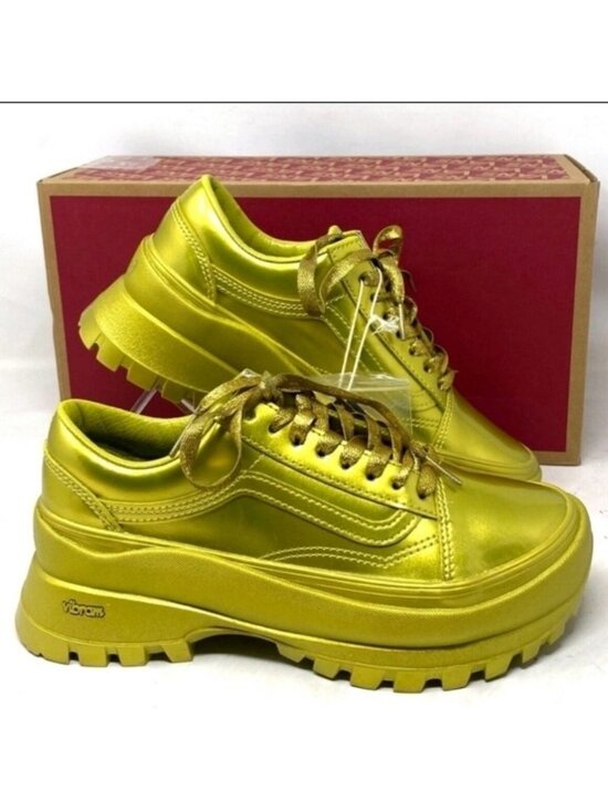 Vans Shoes - VANS Collina Strada Old Skool Vibram Low Shoe Women Synthetic Yellow 072026